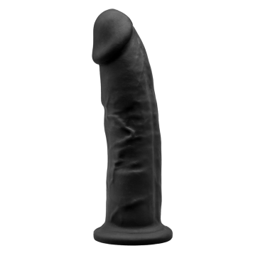 SILEXD Premium Silicone Dildo Model 2 9", 22,8 cm, black