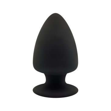 SILEXD Premium Silicone Plug Model 1 M 4'3" Black, 11cm