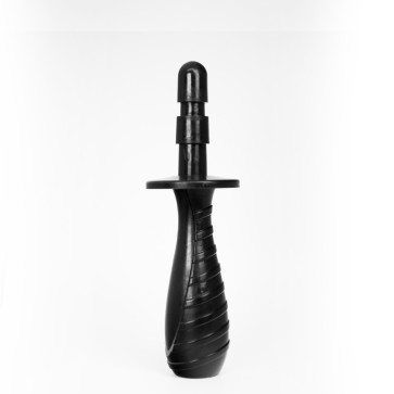 Hung System Insert Plug with Handle, PP/TPE, Black, 23 cm (9 in)