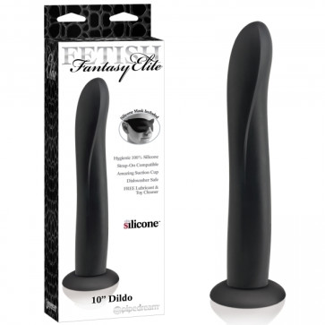 Fetish Fantasy Elite, Dildo, Black, 25,5 cm (10'')