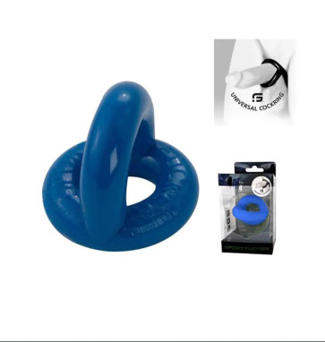 Universal Cock Ring Police Blue