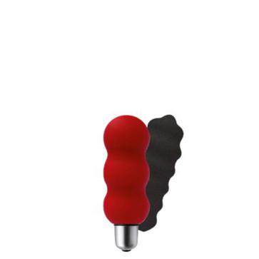 Joystick micro-set Gyro, Bullet Vibrator, Silikomed®, Passion Red & Anthracite, Insertable 7,6 cm (3 in), Ø 3 cm (1,2 in)