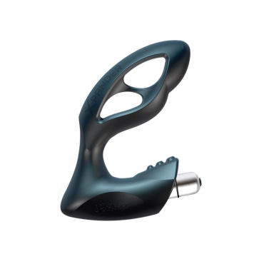 XPANDER X4+ PowerRocket, Prostate Stimulator, Rechargeable, Silikomed®, Black, Medium