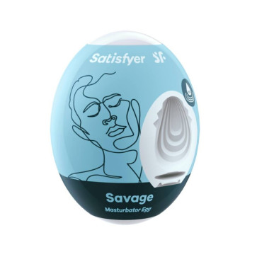 SATISFYER 'MASTURBATOR EGG - SAVAGE'