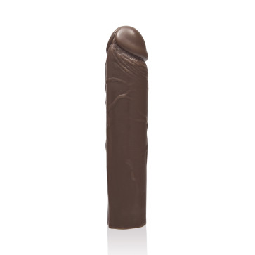 SI IGNITE Cock Dong, Vinyl, Brown, 20 cm (8 in), Ø 4,6 cm (1,8 in)