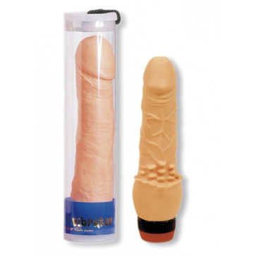 Vibrator Dong Riley, PVC/ABS, Flesh, 15,2 cm (6 in)