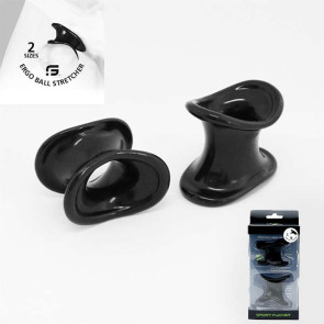 Sport Fucker Ergo Ball Stretcher 2PC Kit Black