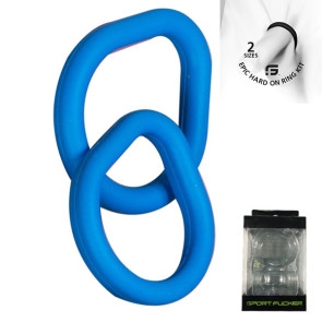 Sport Fucker Epic Hard On Ring 2pc Kit Blue