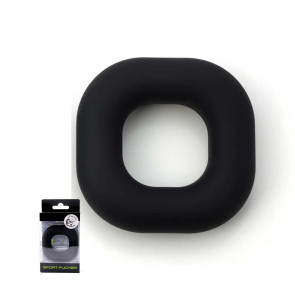 Liquid Silicone Big Boner Ring Black