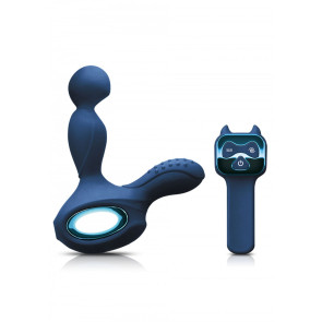 Renegade Orbit Prostate Massager, Silicone, Blue, 14,5 cm (5,7 in), Ø 3,2 cm (1,2 in)