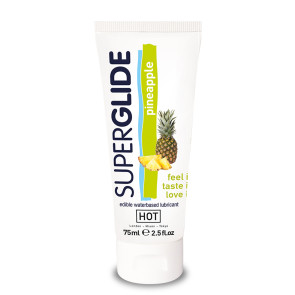 HOT SUPERGLIDE EDIBLE Pineapple 75ml/2.5fl.oz 