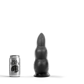 ALL BLACK Triple Anal Plug Mamba