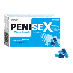 JoyDivision PENISEX Capsules, Potency & Delay, 40 Capsules