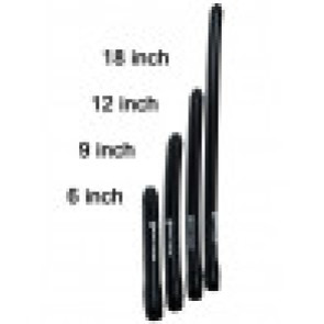 Sport Fucker Locker Room Anal Shower Nozzle 12 inch / 30 cm Black