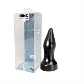 Hung System Toys Plug Patrol, PVC, Black, 22 cm (8,5 in), Ø 7 cm (2,7 in)
