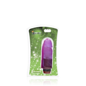 SI IGNITE Cock Dong with Vibration, Vinyl, Purple, 15 cm (6 in), Ø 4,4 cm (1,7 in)